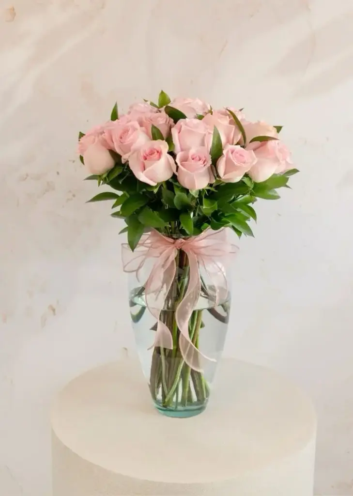 🌸 Blush Pink Perfection – Fresh Flower Arrangement