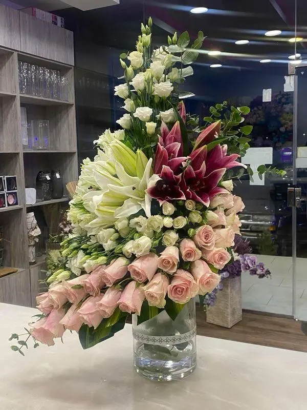 "Blushing Elegance" Luxury Bloom Arrangement 🌸
