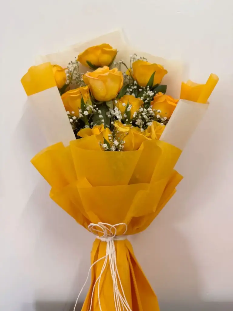 Yellow Rose Delight Bouquet