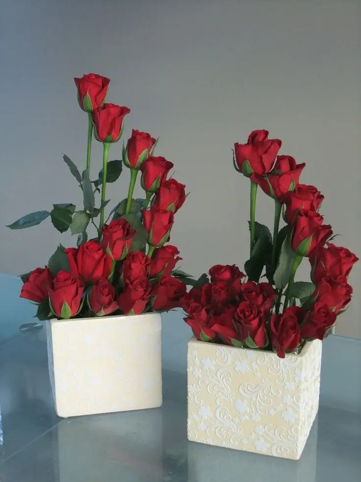 Classic Red Rose Box Arrangement ❤