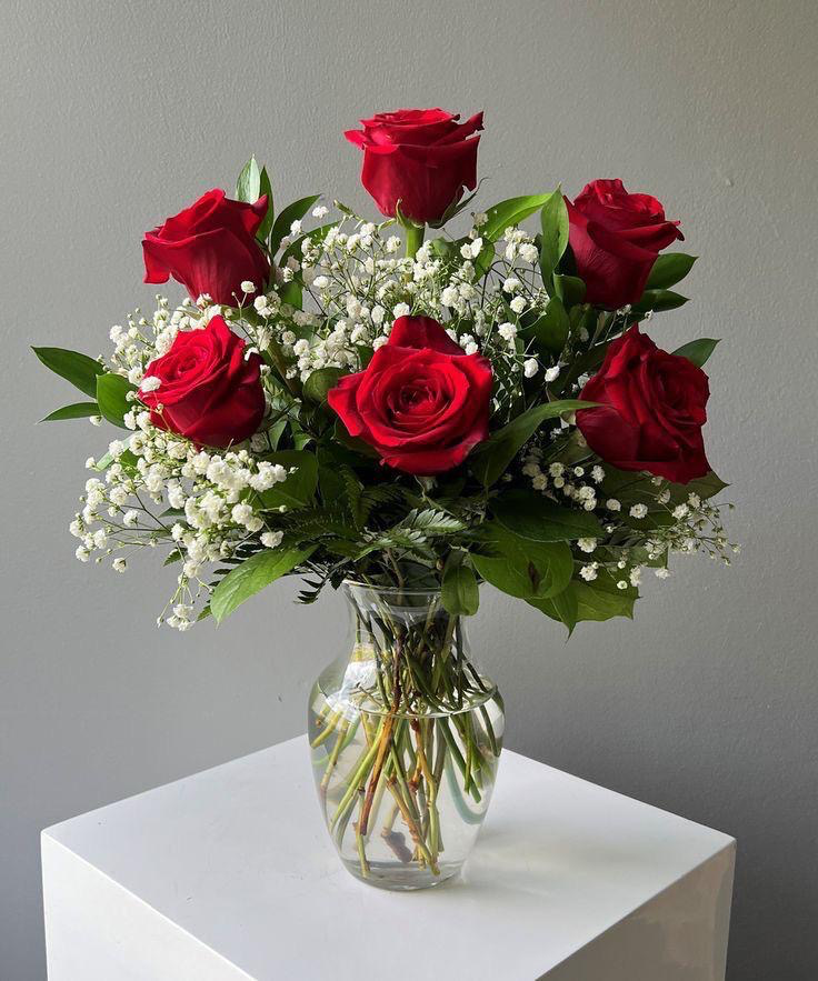 Crimson Grace Vase