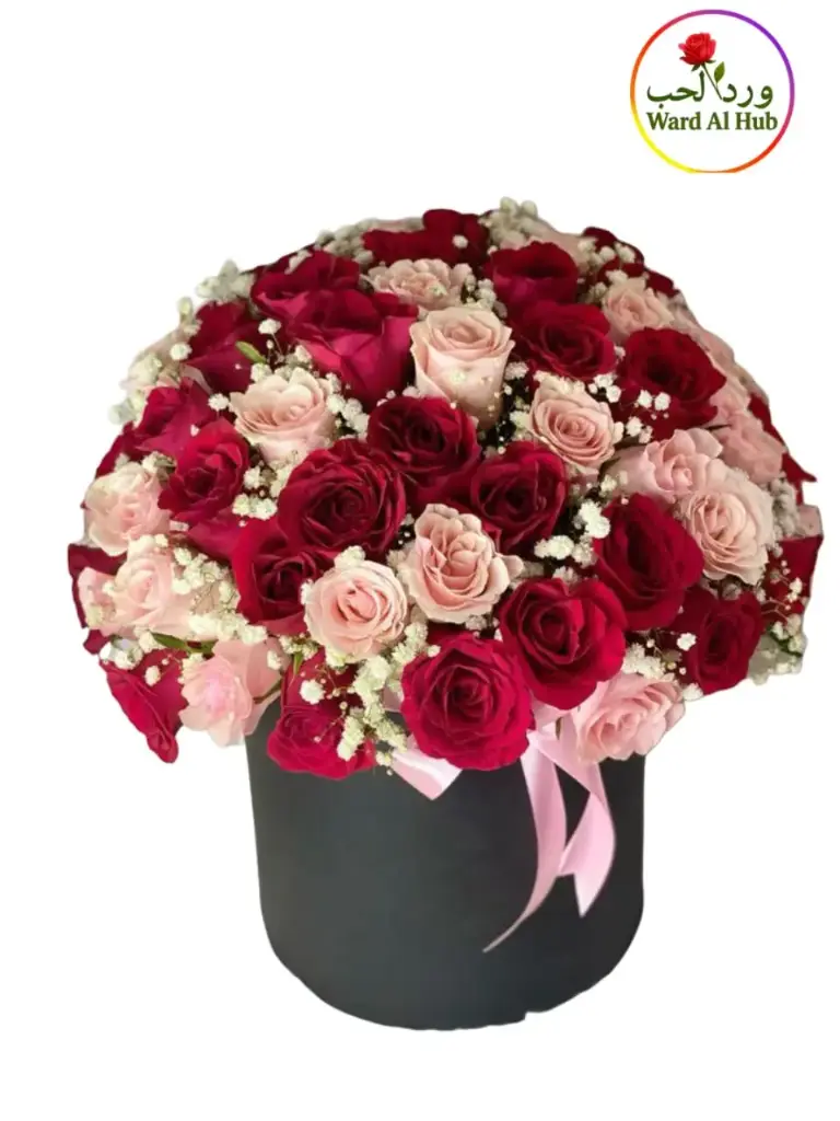 🌹 Blush Elegance Flower Box