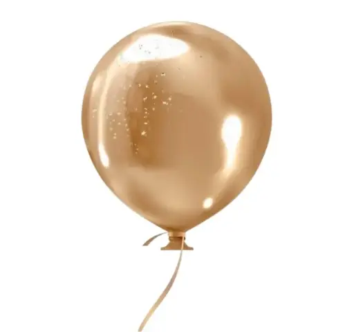 Gold Helium Balloon🎈